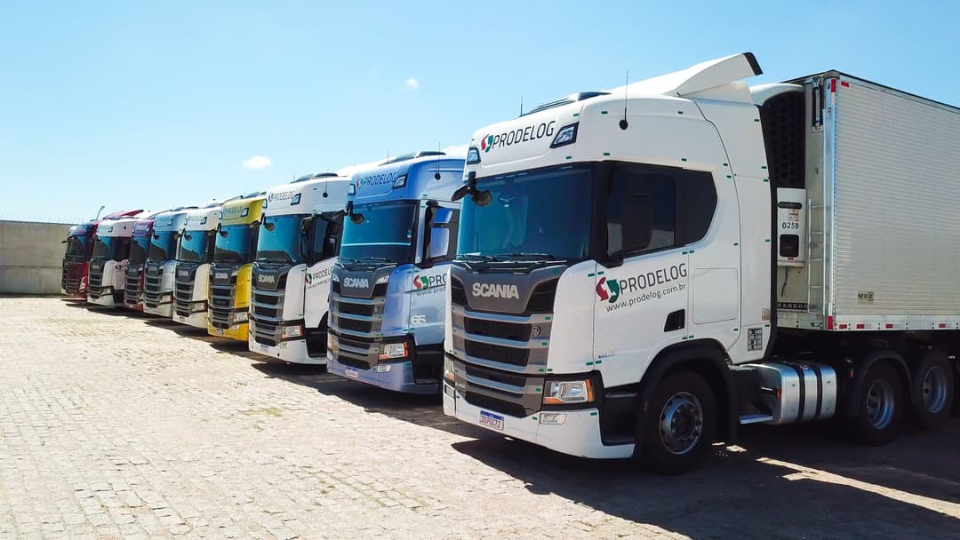 Caminhões da frota